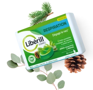 Libérill Gomme Respiration B/50g
