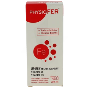 Immubio Physiofer Suspension Buvable Adulte Spray/120ml