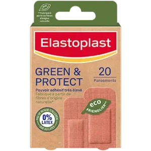 Elastoplast Green&protect Tissu Pansement 2 Formats B/20