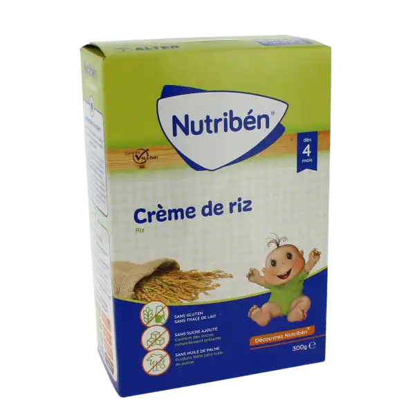 Nutribén Sans Gluten Farine Crème de Riz B/300g