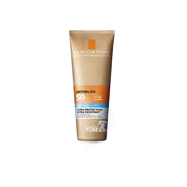 La Roche Posay Anthelios Crème Solaire En Lait Hydratant Corps Spf50+ Sans Parfum Eco-responsable Tube/250ml