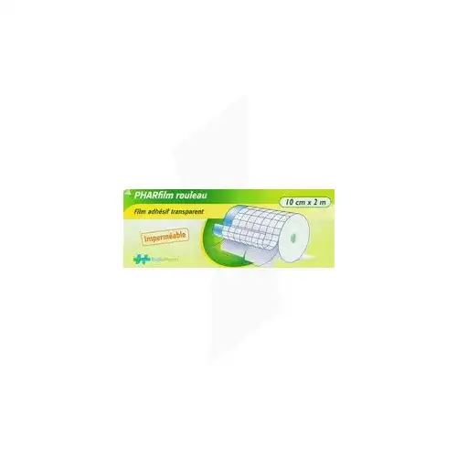 Pharfilm Pansement Adhésif Transparent 10cmx2m Rouleau