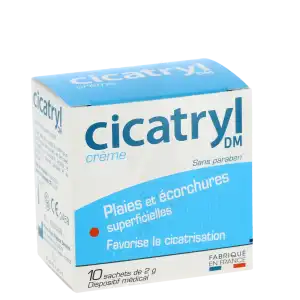 Acheter Cicatryl Crème Plaies Écorchures Superficielles 10 Sachets-dose/2g à JACOU