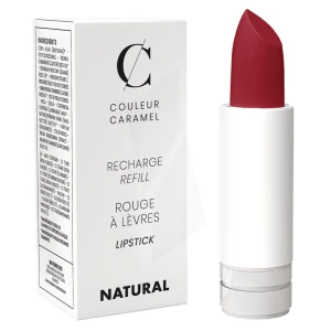 Couleur Caramel Recharge Rouge à Lèvres Mat N°120 Rouge Sombre 3,5g