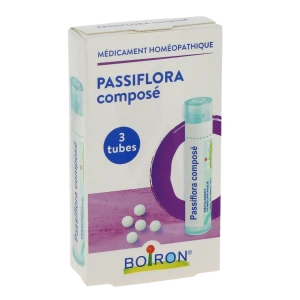Boiron Passiflora Compose Granules 3tube De 4g