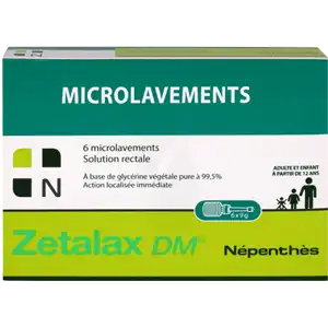 Zétalax Dm Gel Rectal Microlavement B/6