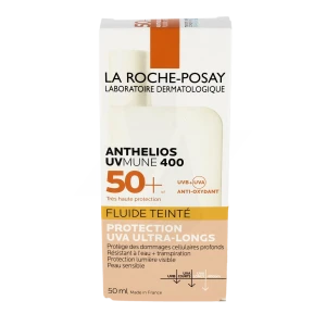 La Roche Posay Anthelios Uvmune 400 Spf50+ Fluide Teinté Avec Parfum Fl Airless/50ml