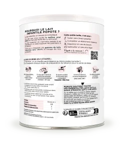 Popote Lait Infantile Croissance Bio 400g
