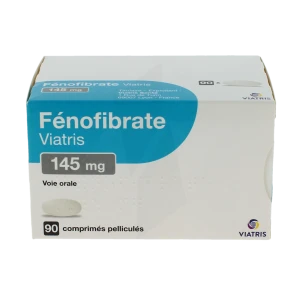 Fenofibrate Viatris 145 Mg, Comprimé Pelliculé