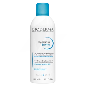Bioderma Hydrabio Brume D'eau Rafraîchissante Hydratante Peau Déshydratée 300ml