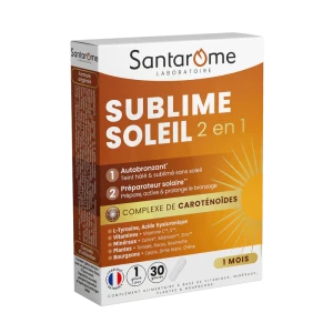 Santarome Gélules Sublime Soleil 2 En 1 B/30