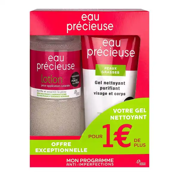 Eau Precieuse Lotion Purifiante Fl/375ml+gel