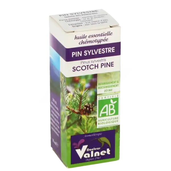 Docteur Valnet Huile Essentielle Bio, Pin Sylvestre 10 Ml