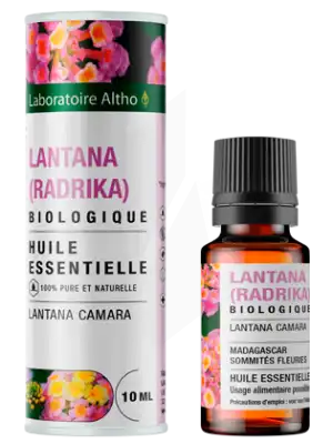 Laboratoire Altho Huile Essentielle Lantana Bio (radrika) 10ml à Saint-Avold