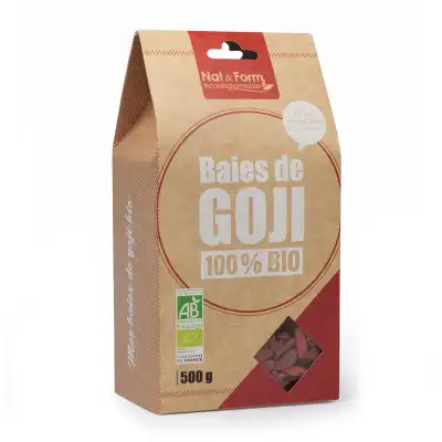 Nat&form Ecoresponsable Baies De Goji Bio 500g à La Ricamarie
