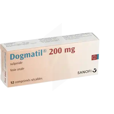 Dogmatil 200 Mg, Comprimé Sécable à MERINCHAL
