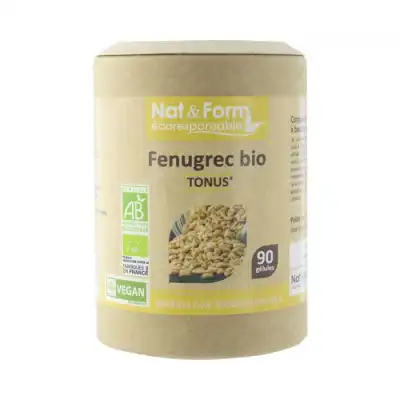 Nat&form Eco Responsable Fenugrec Gélules B/90 à La Roche-Posay
