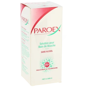 Paroex 0,12 % S Bain Bouche Fl/300ml