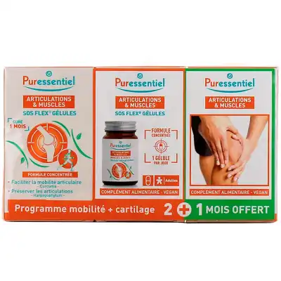 Puressentiel Articulations Et Muscles Gélules Sos Flex 3b/30 à VALENCE