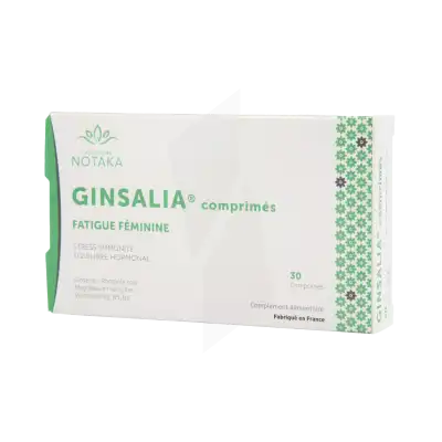 Notaka Ginsalia Fatigue féminine et stress Comprimés B/30