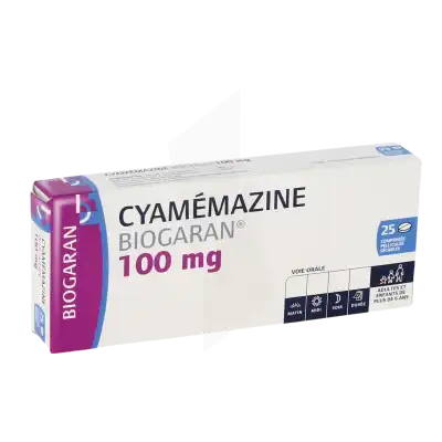Cyamemazine Biogaran 100 Mg, Comprimé Pelliculé Sécable à Bassens