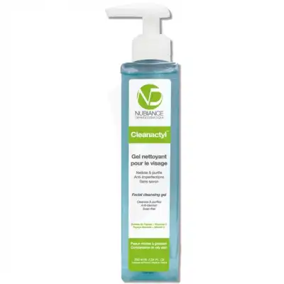 Nubiance Cleanactyl® Gel Nettoyant Visage Anti-imperfections 200ml à Gourbeyre