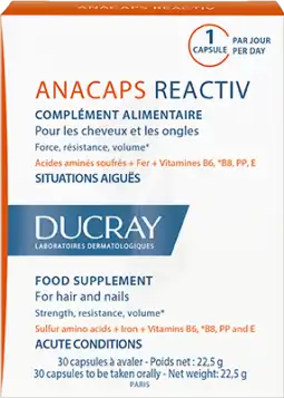 Acheter Anacaps Reactiv Caps 3*B/30 à Aubervilliers