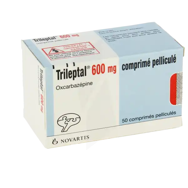 Trileptal 600 Mg, Comprimé Pelliculé