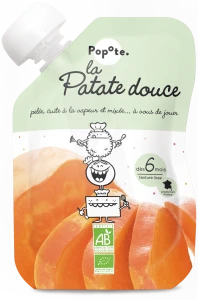 Popote Patate Douce Bio Gourde/120g