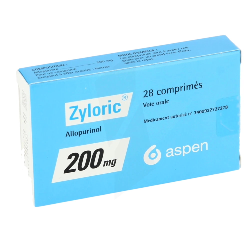 Zyloric 200 Mg, Comprimé