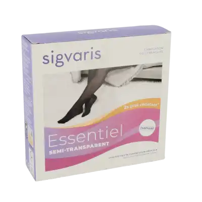 Sigvaris Essentiel Semi-transparent Chaussettes Po Femme Classe 2 Naturel Medium Normal à Angers