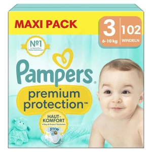 Pampers Premium Protection Couche T3 6-10kg Maxipack/102