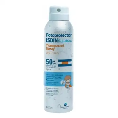 Pediatrics Wetskin 50+ Spray Transparent Fl/250ml à SAINT-LAURENT-DU-VAR