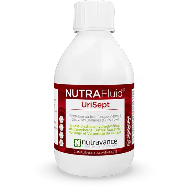 Nutravance Nutrafluid Urisept Solution Buvable Fl/250ml