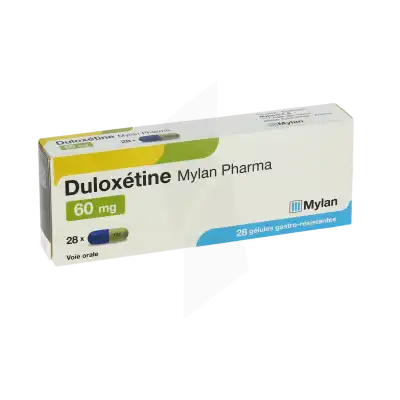 Duloxetine Viatris 60 Mg, Gélule Gastro-résistante à Osny
