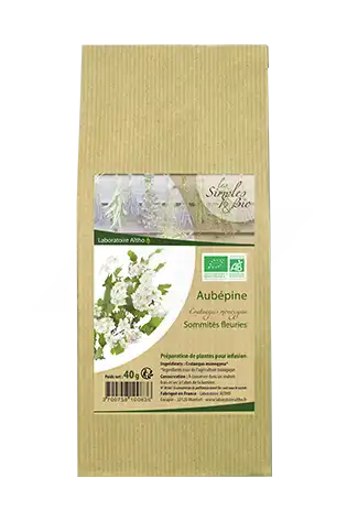 Laboratoire Altho Aubépine Bio, Plante Sèche, Sommité Fleurie 40g