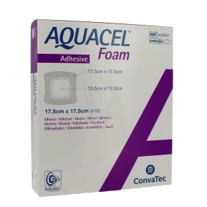 Aquacel Foam Pans Hydroc Adh St 17,5x17,5 10