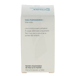 Crisax 17 Mg/100 Mg/40 Mg Comprimes Pour Chiens Et Chats, Comprimé