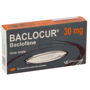 Baclocur 30 Mg, Comprimé Pelliculé Sécable