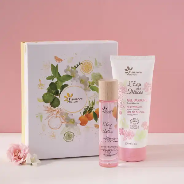 Fleurance Nature Coffret Eau Des Délices Rose & Jasmin