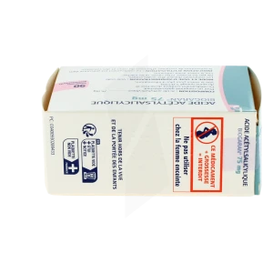 Acide Acetylsalicylique Biogaran 75 Mg, Comprimé Gastro-résistant