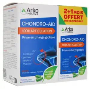Chondro-aid 100% Articulations 2 Mois + 1 Offert 180 Gélules à OULLINS