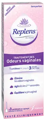 Replens Gel Vaginal Traitement Des Odeurs 3 Unidose/5g à Harly
