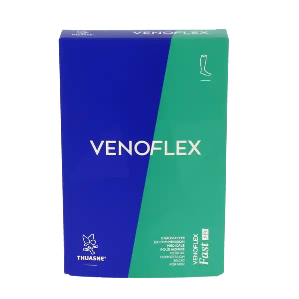 Venoflex Fast'air 2 Chaussette Homme Noir Taille 3l