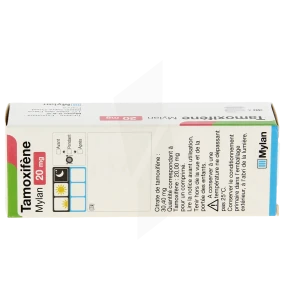 Tamoxifene Viatris 20 Mg, Comprimé