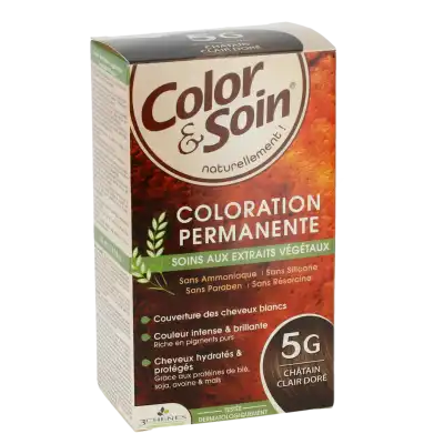 Color&soin Kit Coloration Permanente 5g Châtain Clair Doré à  Perpignan