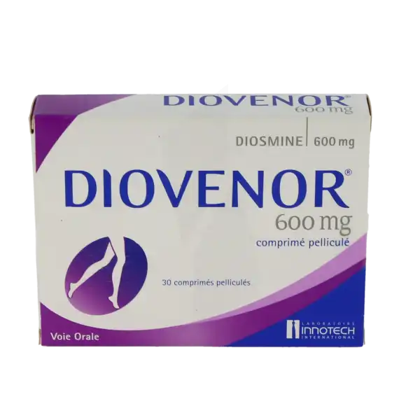 Diovenor 600 Mg, Comprimé Pelliculé