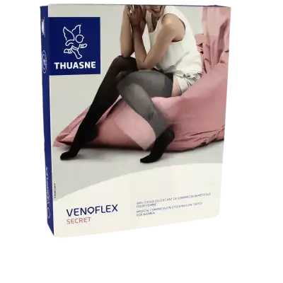 Thuasne Venoflex Secret 2 Collant Femme Beige Doré T4l à  Perpignan