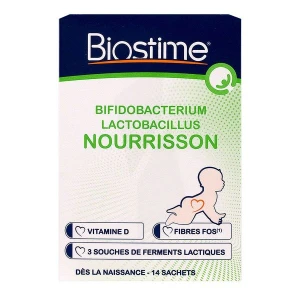 Biostime Probiotiques Poudre Nourrissons 14 Sachets