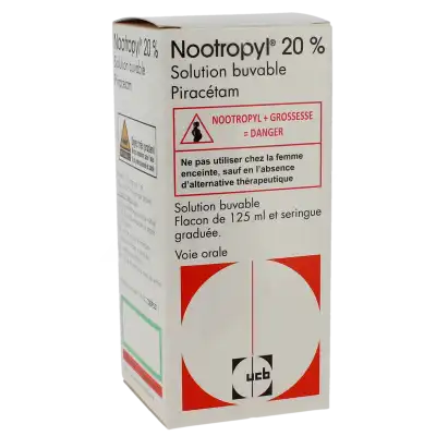Nootropyl 20 %, Solution Buvable à LA CRAU